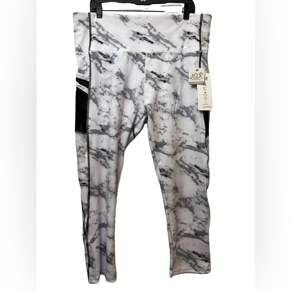 JGX Performance Leggings Plus Size Quick Dry NWT